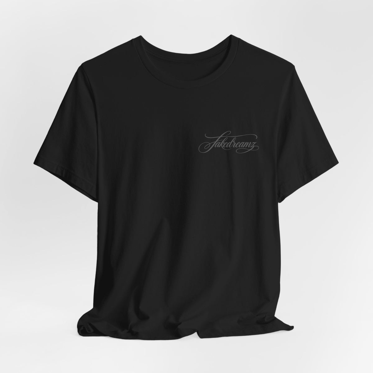 Script Logo T‑Shirt — Minimalist 'Jackbrawz' Chest Design