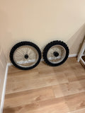 16/19 Talaria mx3/4/xxx Wheelset with dirt tires!