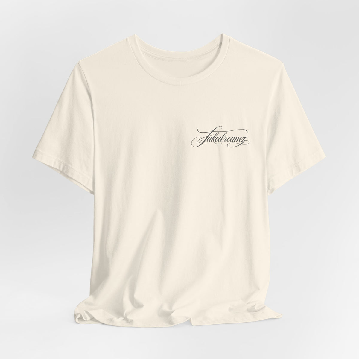 Script Logo T‑Shirt — Minimalist 'Jackbrawz' Chest Design