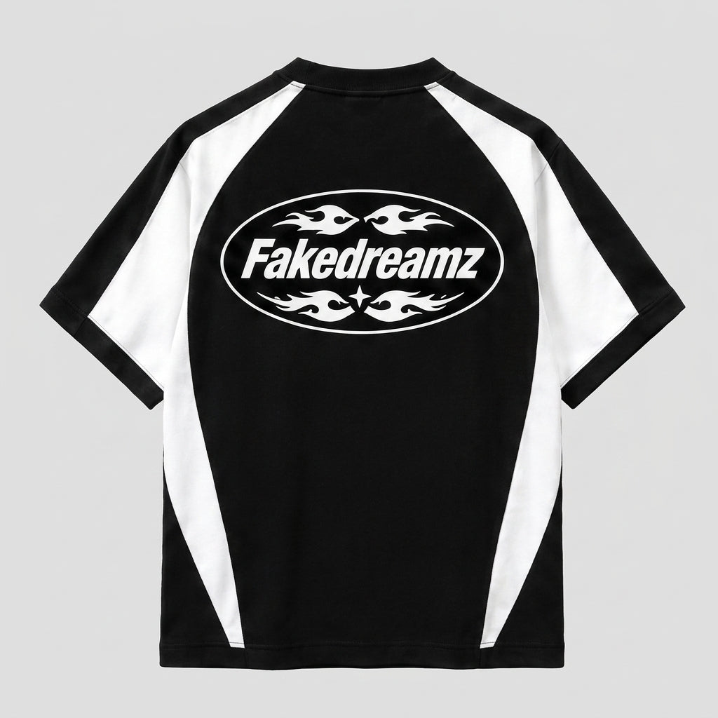 Fakedreamz Flame Oval Tee